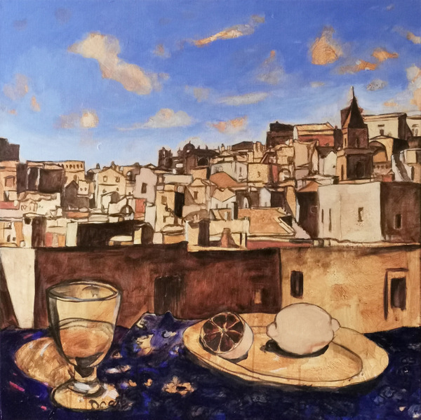 matera 8 - 80x80 - technique mixte